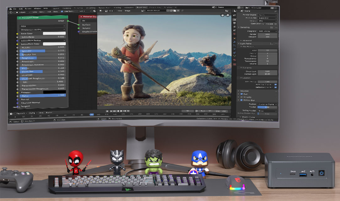 Mini PCs for 3D Rendering
