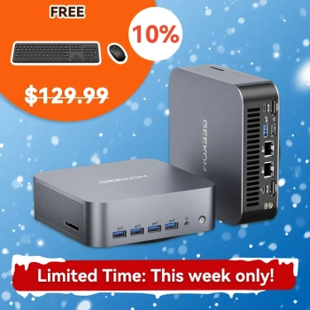 ⚡Best deals⚡GEEKOM GT1 Mega AI Mini PC Ultra 1st Gen Intel® Core™ U9