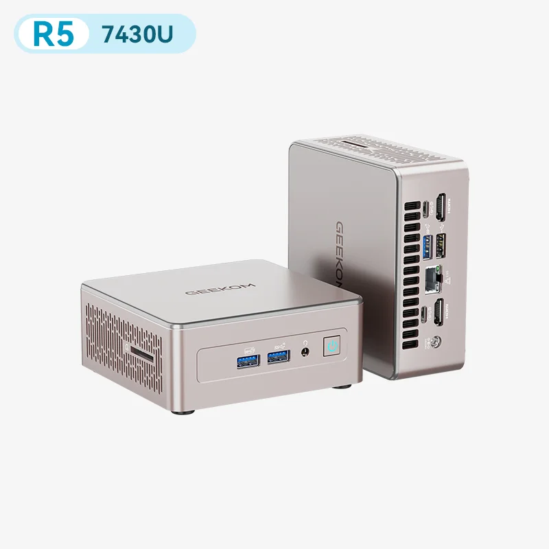 GEEKOM A5 Mini PC: Ryzen 5 7430U & Ryzen 7 5825U