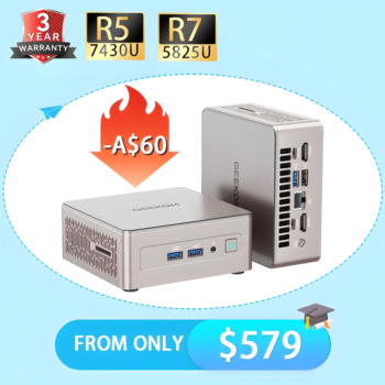 GEEKOM A5 Mini PC AMD Ryzen 7 5825U | Ryzen 5 7430U
