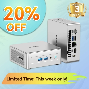 ⚡Flash Sale⚡GEEKOM AE8 Mini PC AMD Ryzen 7 8845HS