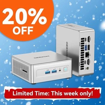 🌟Prime day🌟GEEKOM AE8 Mini PC AMD Ryzen 7 8845HS