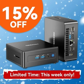 🌟Prime day🌟GEEKOM IT15 AI Mini PC Intel® Core™ Ultra 9 Processor 285H