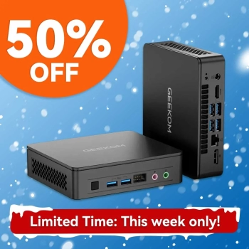 🌟Prime day🌟GEEKOM Mini Air12 Lite Mini PC 12th Gen Intel Alder Lake