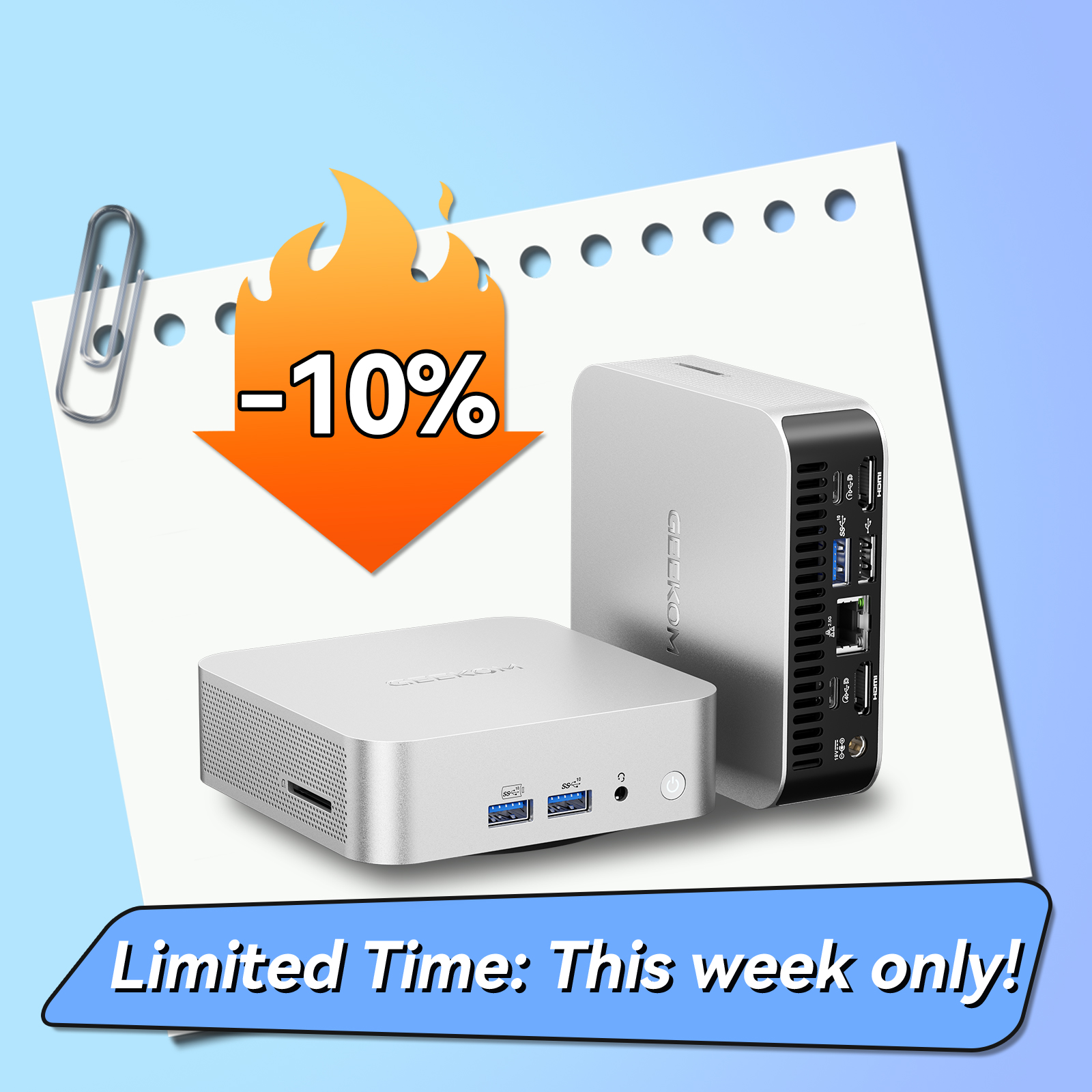 GEEKOM A6 Mini PC AMD Ryzen™ 7 6800H GEEKOM A6 Mini PC AMD Ryzen™ 7 6800H