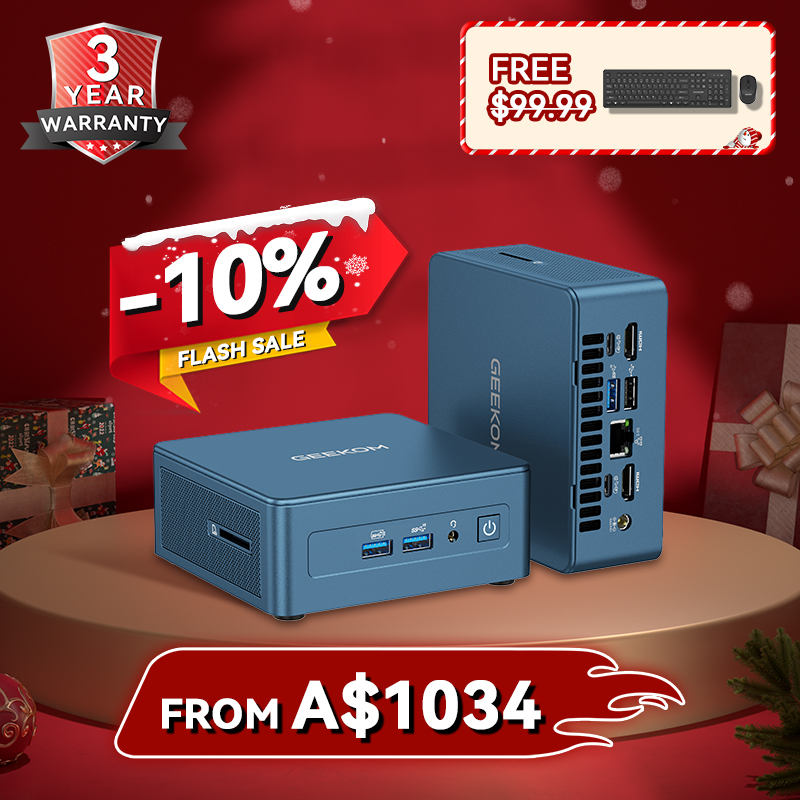 GEEKOM Mini PC IT13: 13th Gen Intel Core Mini PC