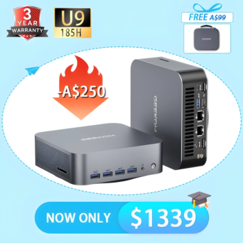 GEEKOM GT1 Mega AI Mini PC Intel® Core™ Ultra 9 185H