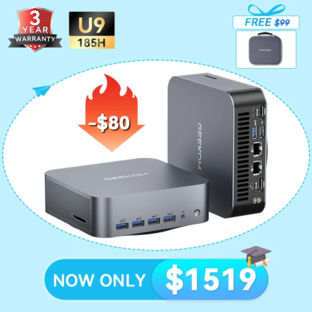 Intel NUC Alternative: GEEKOM Windows 11 Mini PC Mini IT8
