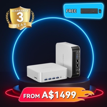 GEEKOM A9 Max Mini PC ✨AMD Ryzen AI 9 HX 370 | Compact Power for Gamers