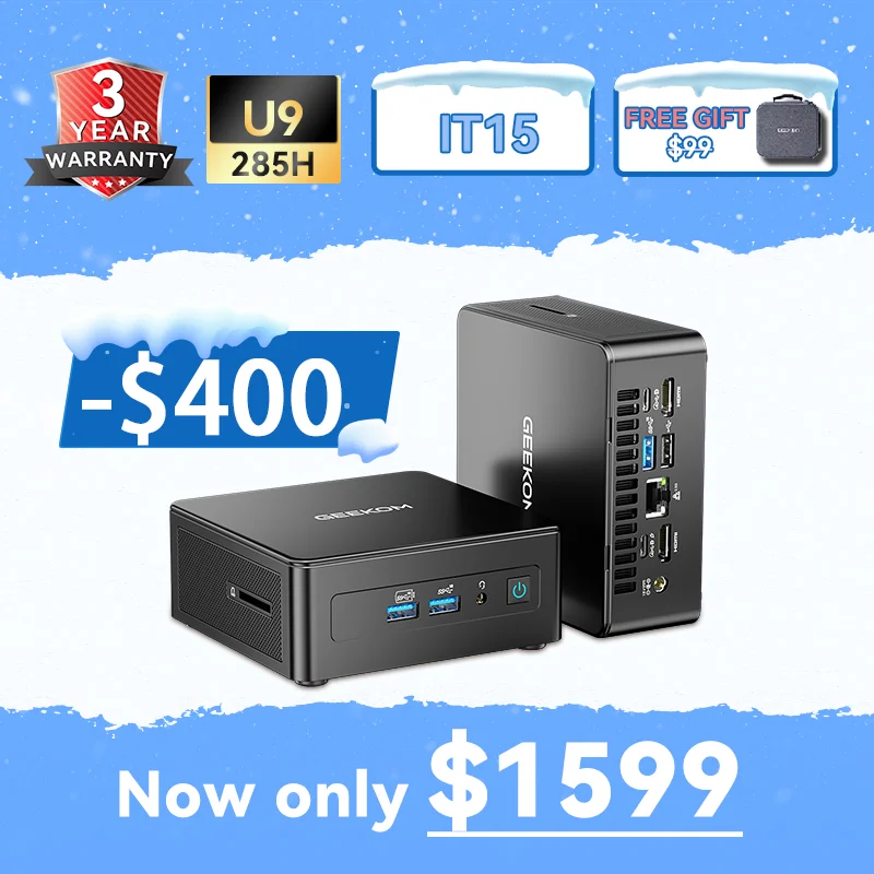 🔥NEW ARRIVAL🔥GEEKOM IT15 AI Mini PC | GEEKOM AU