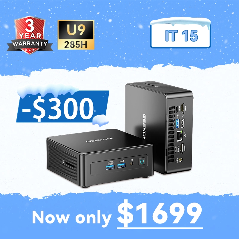 🔥NEW ARRIVAL🔥GEEKOM IT15 AI Mini PC | GEEKOM AU