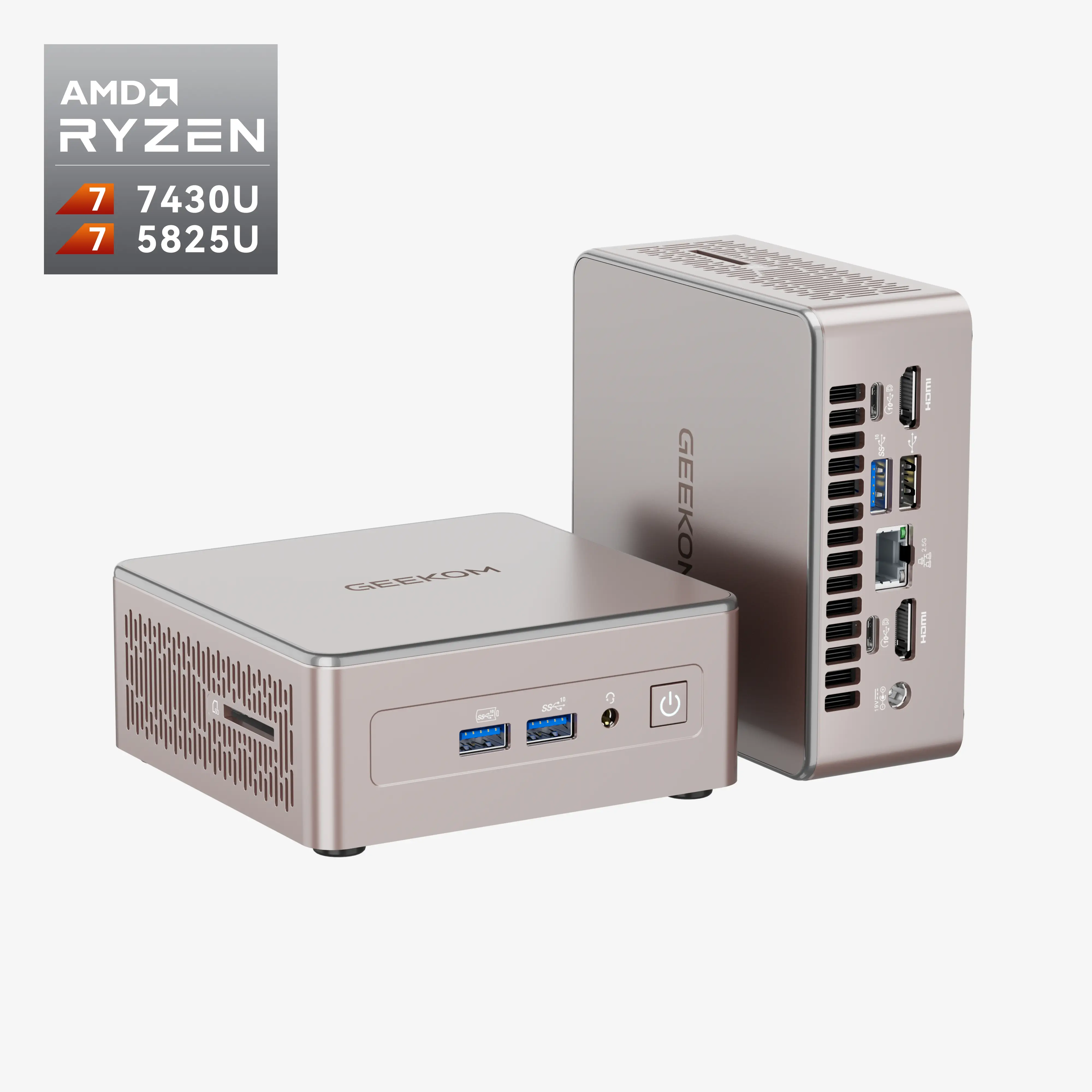 ⚡Hot Seller⚡GEEKOM A5 Mini PC AMD Ryzen 7 5825U