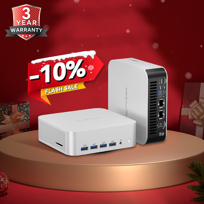 GEEKOM A9 Max Mini PC ✨AMD Ryzen AI 9 HX 370 | Compact Power for