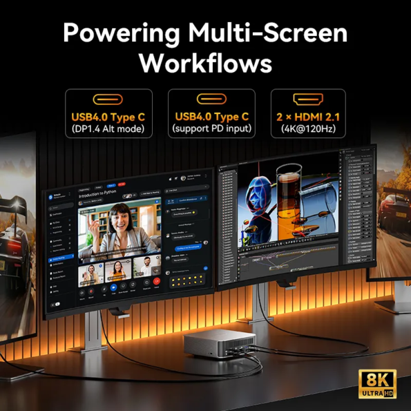 GEEKOM A9 Max Mini PC: AMD Ryzen AI 9 HX 370 | Buy Online