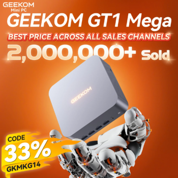GEEKOM GT1 Mega AI Mini PC Intel® Core™ Ultra 9 185H