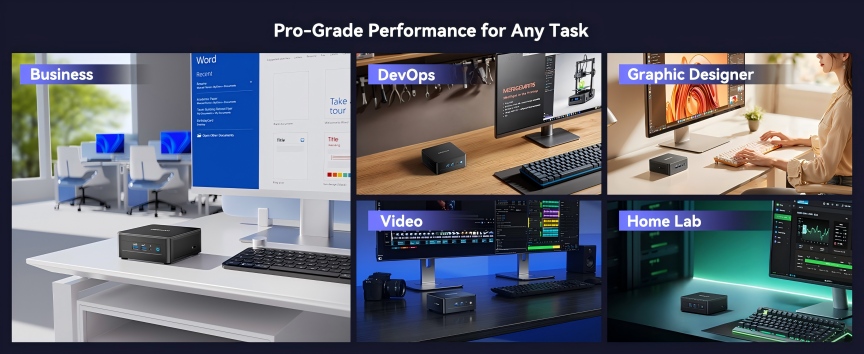 Geekom IT15 Mini AI PC for AI Work