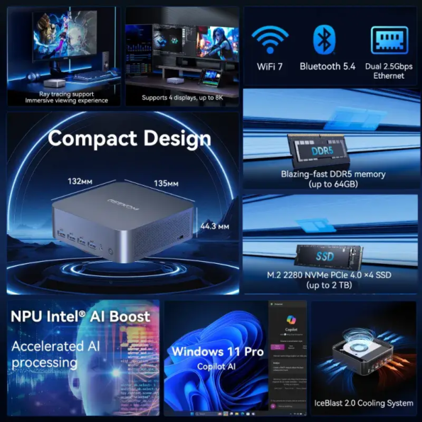 Specifications of GEEKOM GT1 Mega