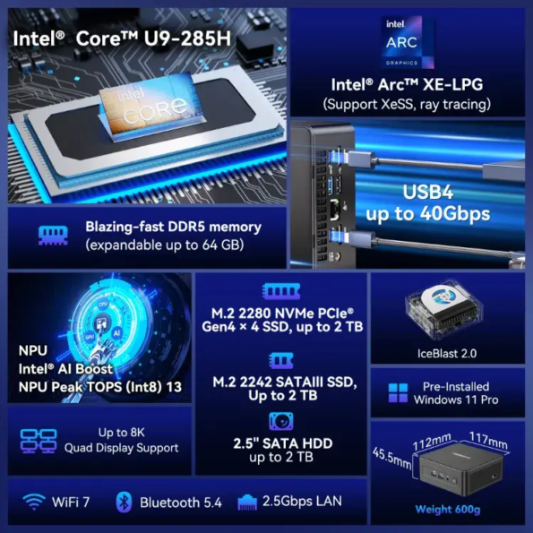 GEEKOM IT15 specifications