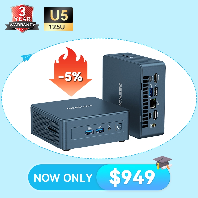 GEEKOM IT12: Intel Core i7 1280p Mini PC