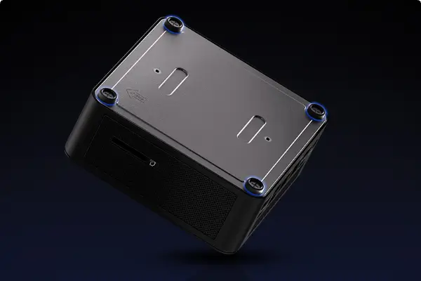 Geekom Mini PC Buttom view