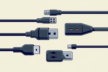 USB A, USB B, USB C