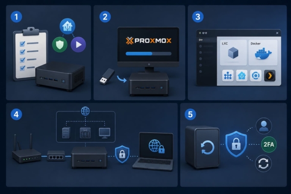 how to build mini pc homelab